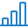 bar chart line icon