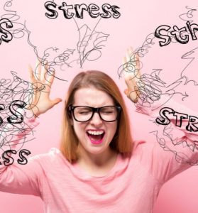 stressed woman due to pr crisis