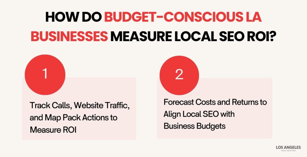 How Do Budget-Conscious LA Businesses Measure Local SEO ROI