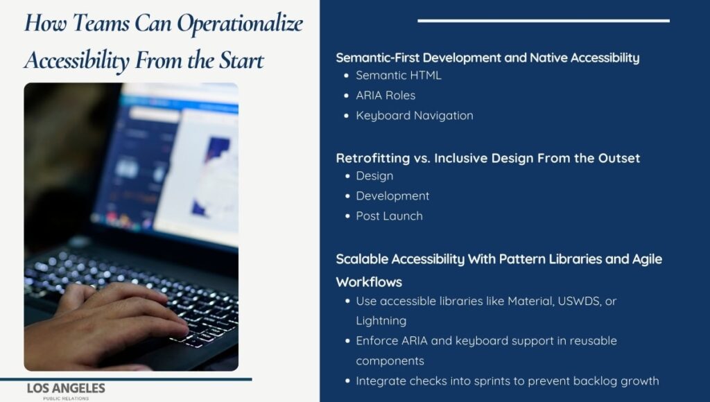 How Teams Can Operationalize Accessibility From the Start
